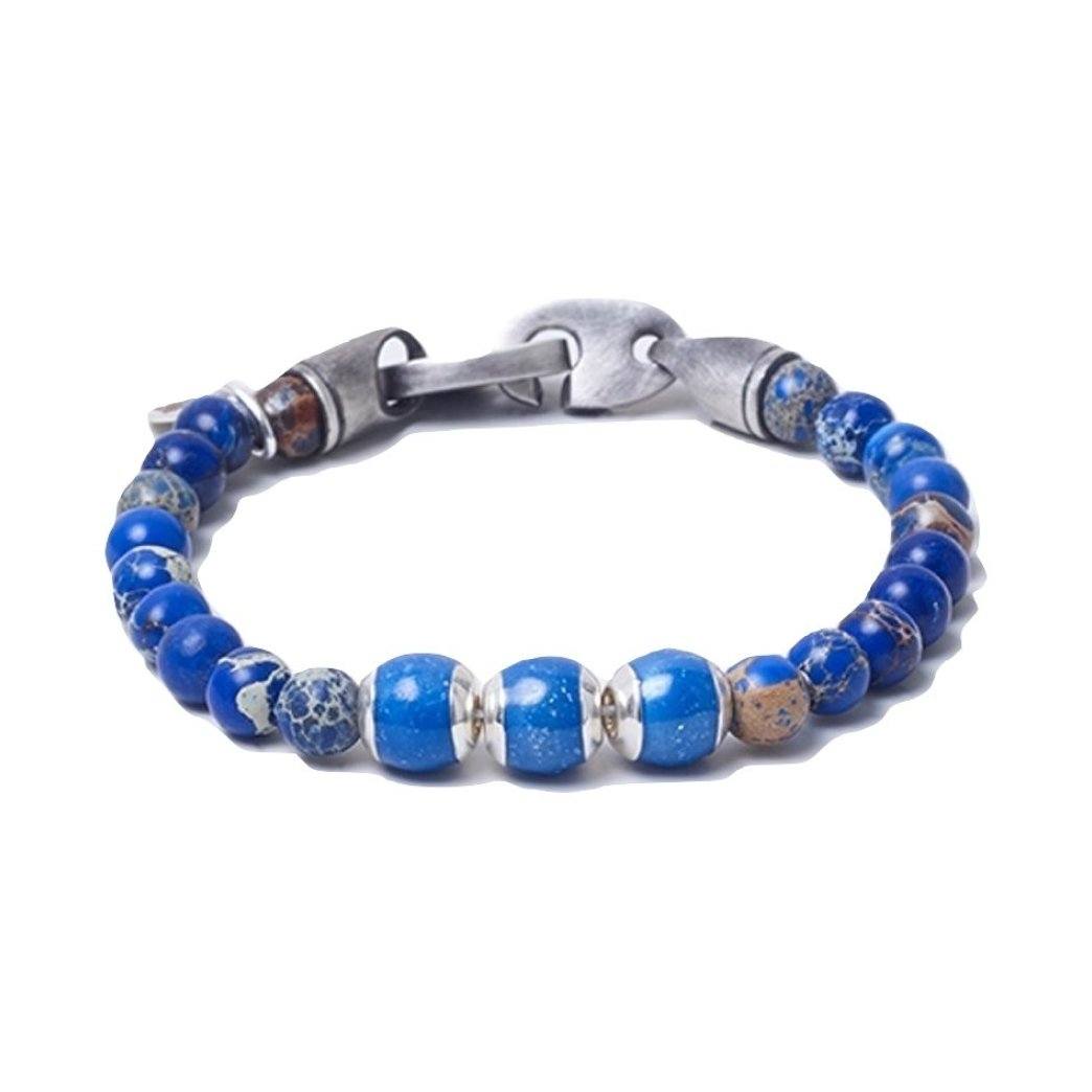 Blue Sea Jasper, Three Everence Beads everence.life