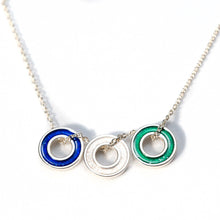 Sterling Silver Forever Charm Necklace with Everence Inlay everence.life