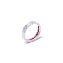 Everence Ring, 10k White Gold everence.life 4mm Scarlet