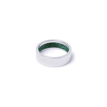 Everence Ring, 10k White Gold everence.life 6mm Emerald