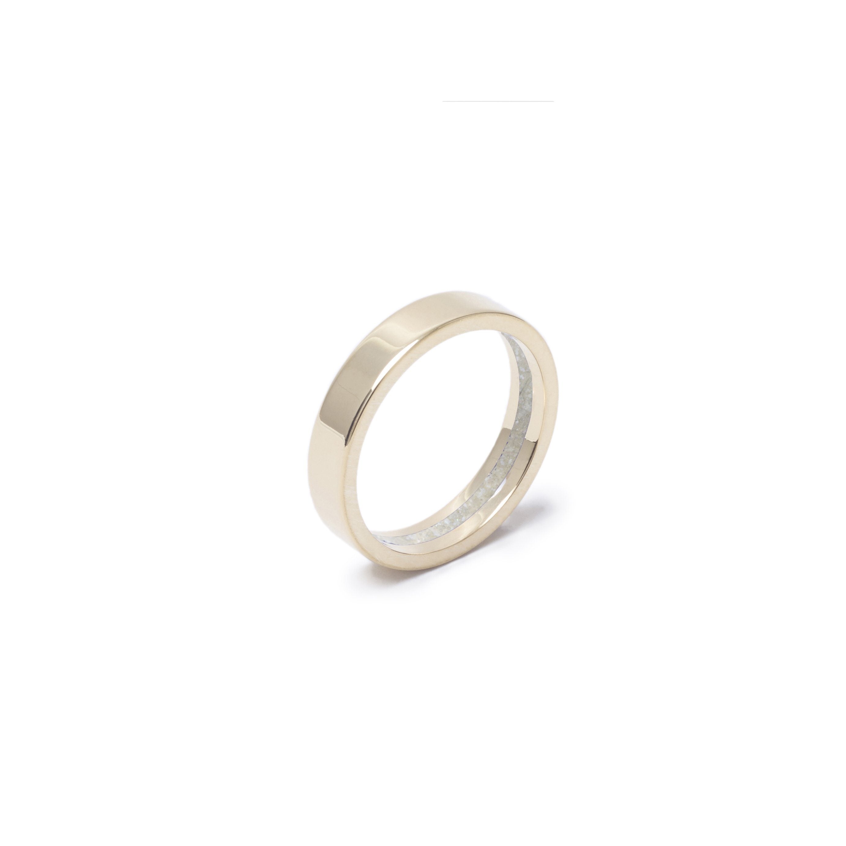 Everence Ring, 10k Yellow Gold everence.life 4mm Pearl 