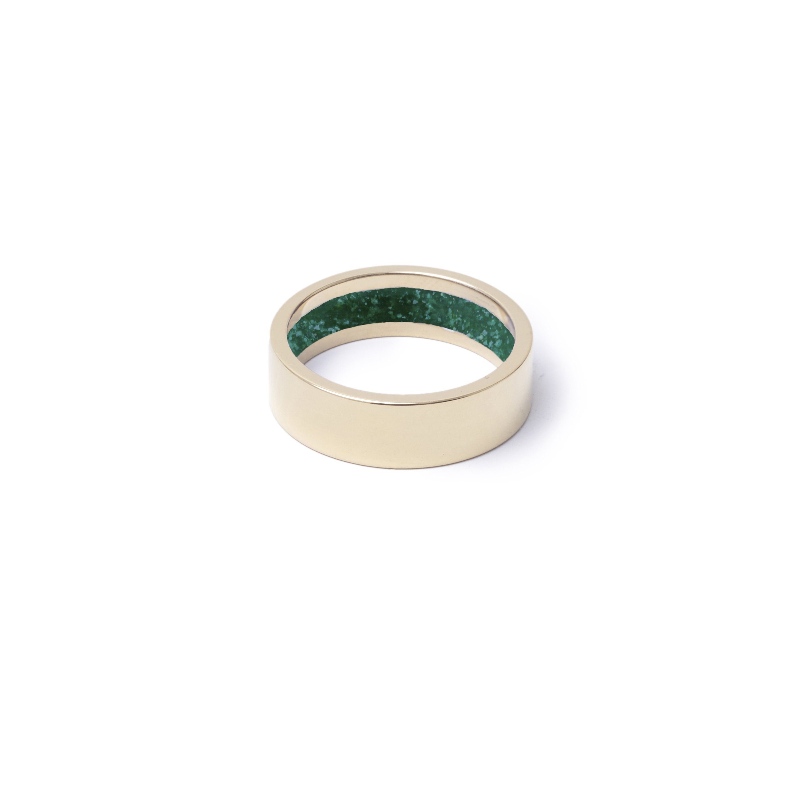 Everence Ring, 10k Yellow Gold everence.life 6mm Emerald