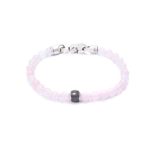 Rose Quartz, One Everence Bead Everence Grey Brummel Hook 7