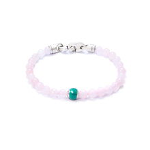Rose Quartz, One Everence Bead Everence Green Brummel Hook 7