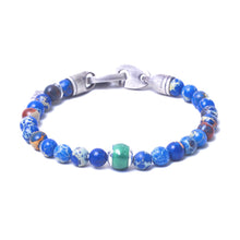 Blue Sea Jasper, One Everence Bead everence.life Green Brummel Hook 7
