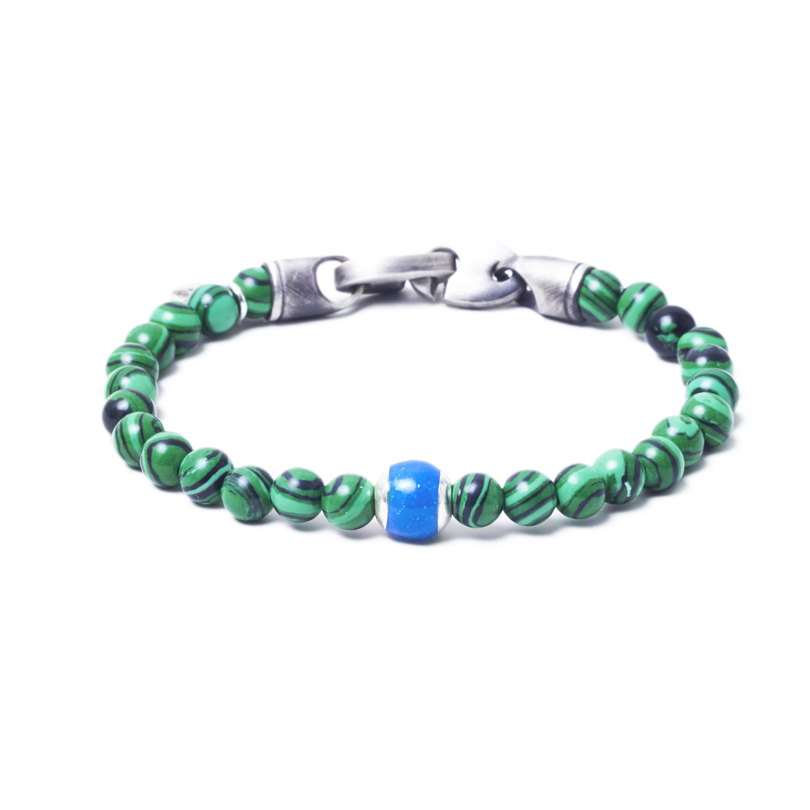 Malachite, One Everence Bead everence.life Blue Brummel Hook 7
