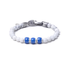 Howlite, Three Everence Beads everence.life Blue Brummel Hook 7