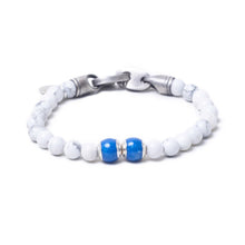Howlite, Two Everence Beads everence.life Blue Brummel Hook 7