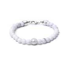 Howlite, One Everence Bead everence.life Clear Lobster Claw 7