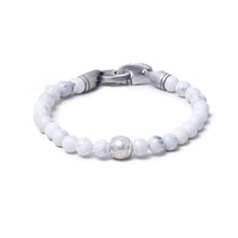 Howlite, One Everence Bead everence.life Clear Brummel Hook 7