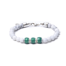 Howlite, Three Everence Beads everence.life Green Lobster Claw 7