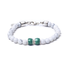 Howlite, Two Everence Beads everence.life Green Lobster Claw 7