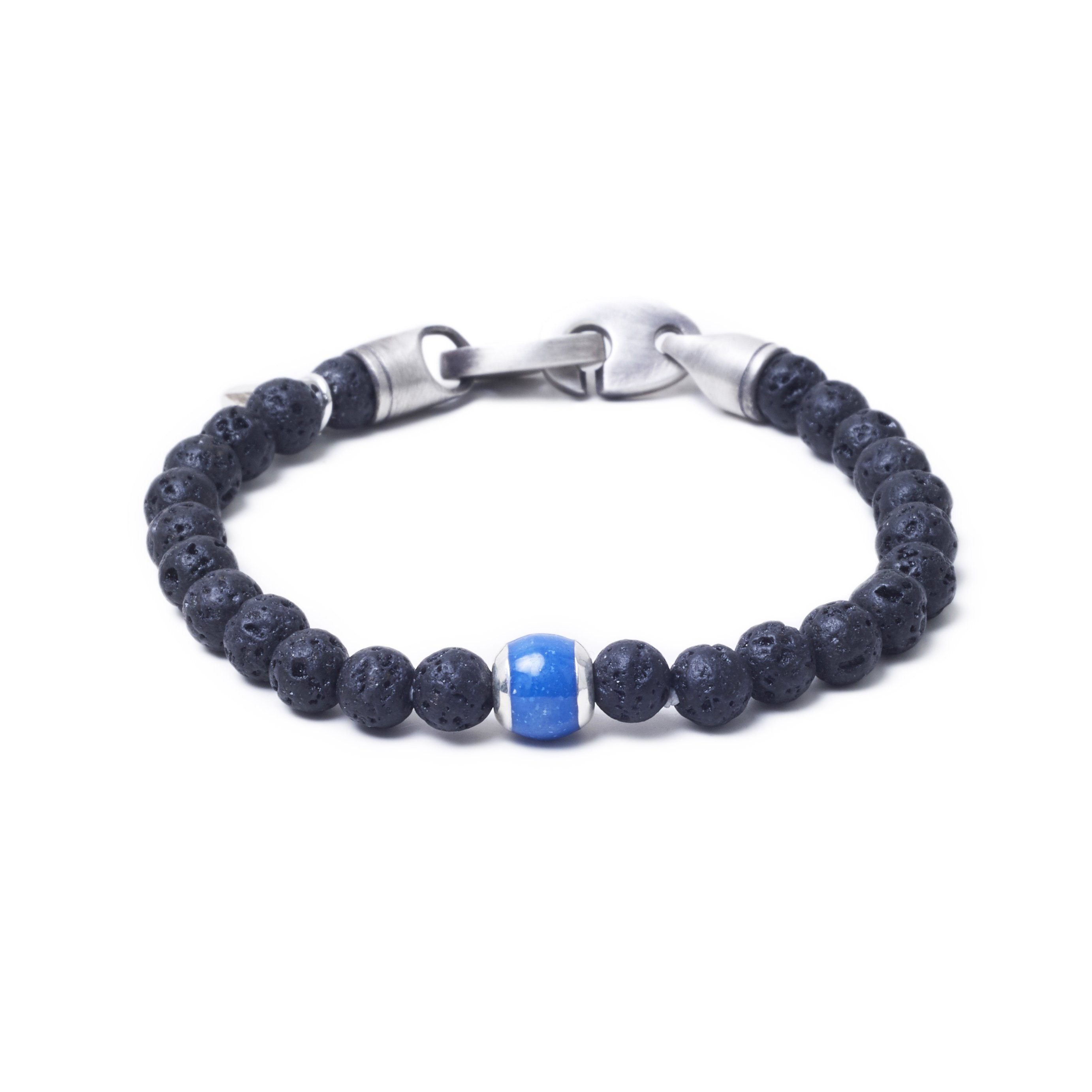 Lava, One Everence Bead everence.life Blue Brummel Hook 7