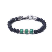 Lava, Three Everence Beads everence.life Green Brummel Hook 7