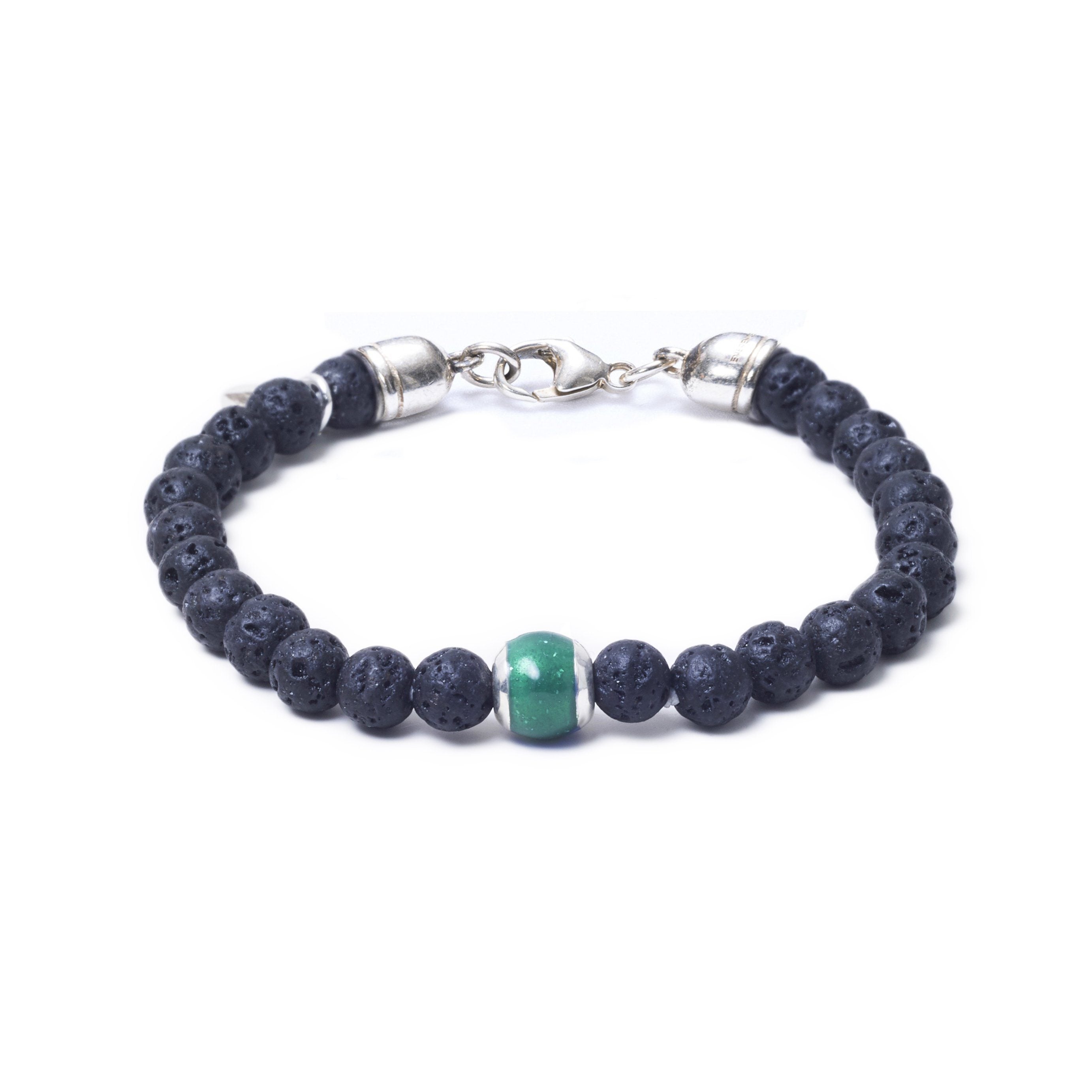 Lava, One Everence Bead everence.life Green Lobster Claw 7