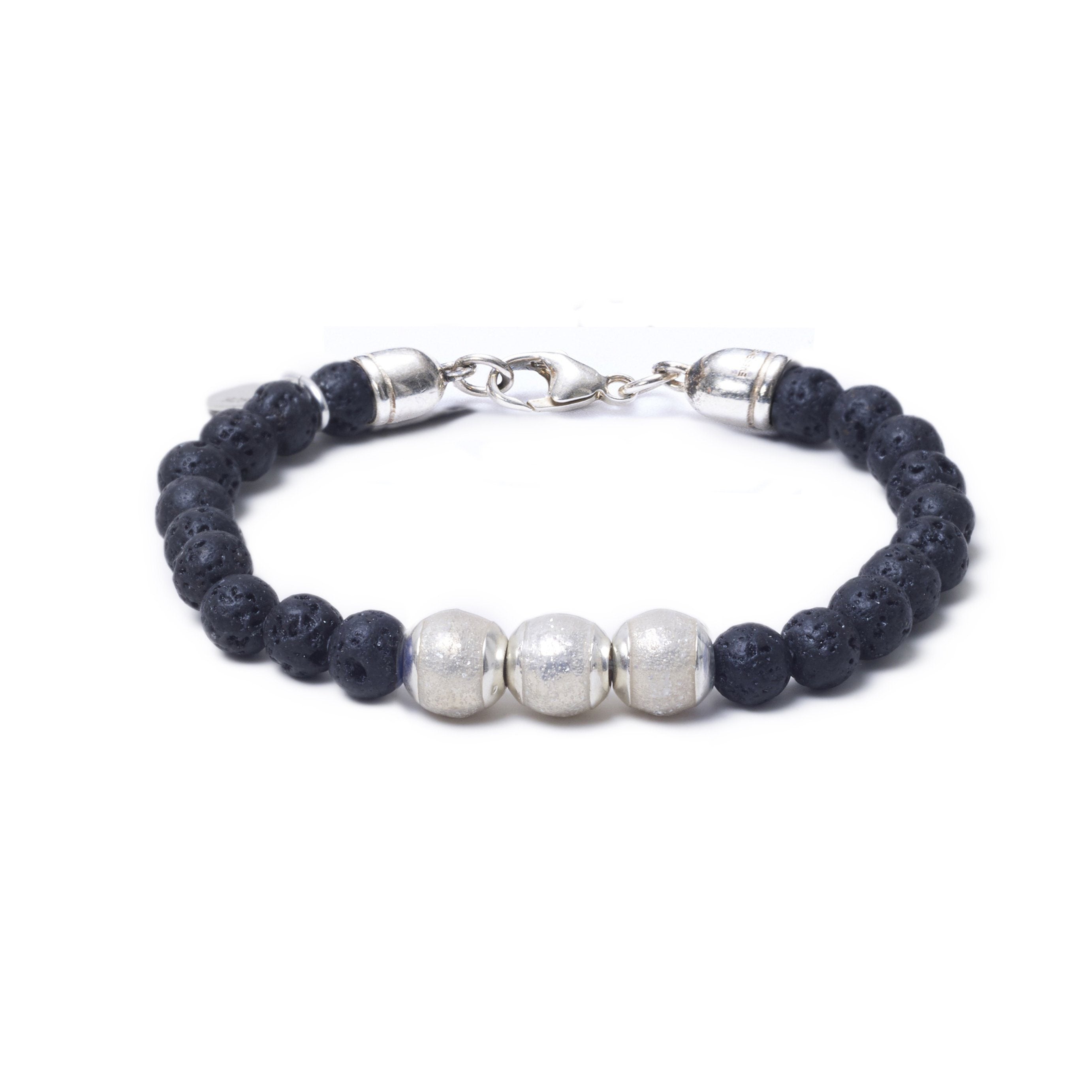 Lava, Three Everence Beads everence.life Clear Lobster Claw 7
