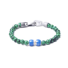 Malachite, Two Everence Beads everence.life Blue Brummel Hook 7