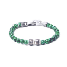 Malachite, Two Everence Beads everence.life Grey Brummel Hook 7