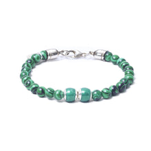 Malachite, Two Everence Beads everence.life Green Lobster Claw 7