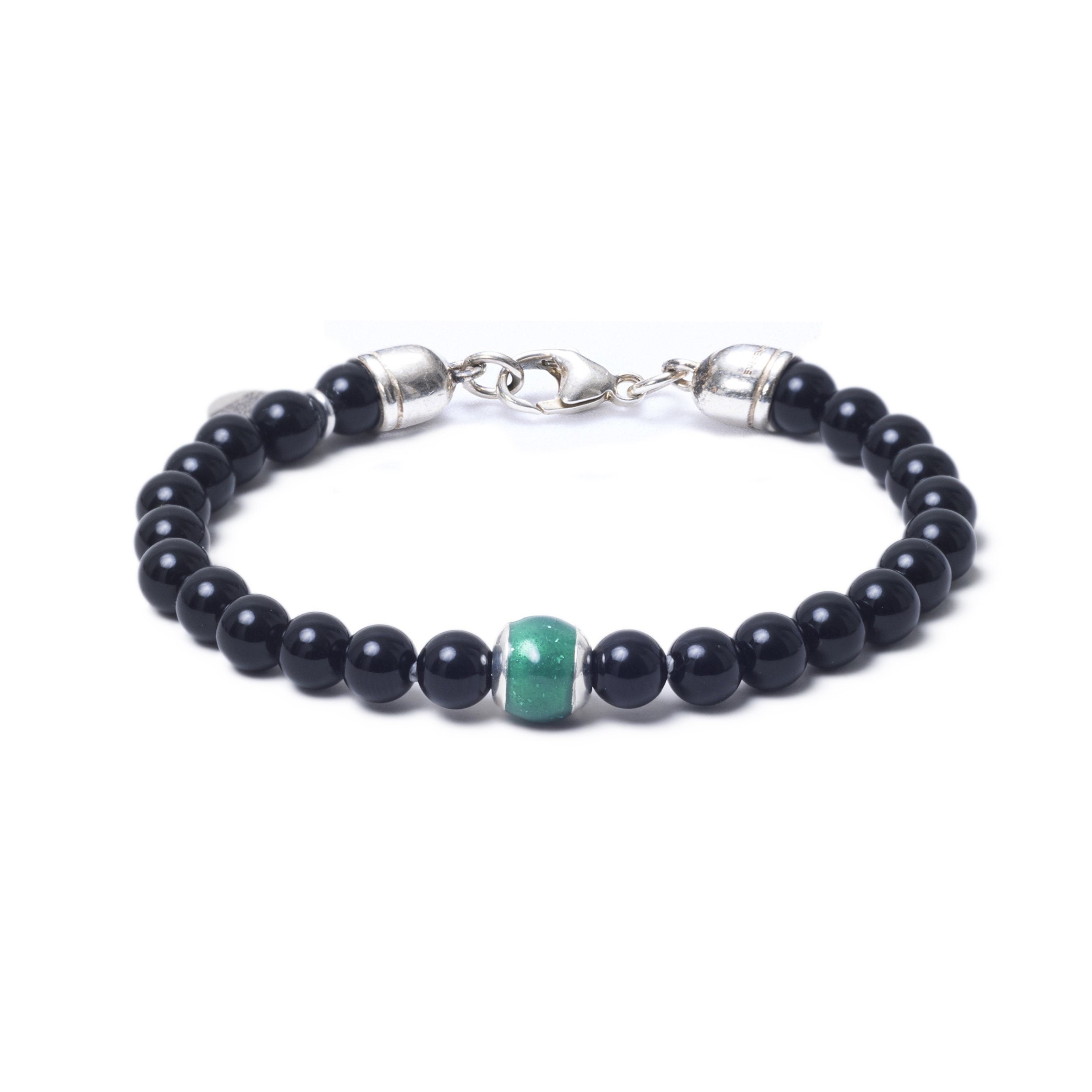 Onyx, One Everence Bead everence.life Green Lobster Claw 7