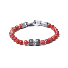Red Sea Jasper, Two Everence Beads everence.life Grey Brummel Hook 7