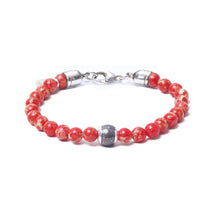 Red Sea Jasper, One Everence Bead everence.life Grey Lobster Claw 7