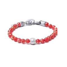 Red Sea Jasper, One Everence Bead everence.life Clear Brummel Hook 7