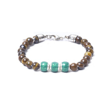 Tiger Eye, Three Everence Beads everence.life Green Lobster Claw 7