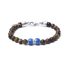 Tiger Eye, Two Everence Beads everence.life Blue Lobster Claw 7