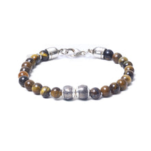 Tiger Eye, Two Everence Beads everence.life Grey Lobster Claw 7
