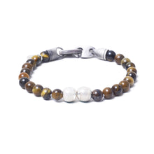Tiger Eye, Two Everence Beads everence.life Clear Brummel Hook 7