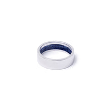 Everence Ring, 10k White Gold everence.life 6mm Navy 
