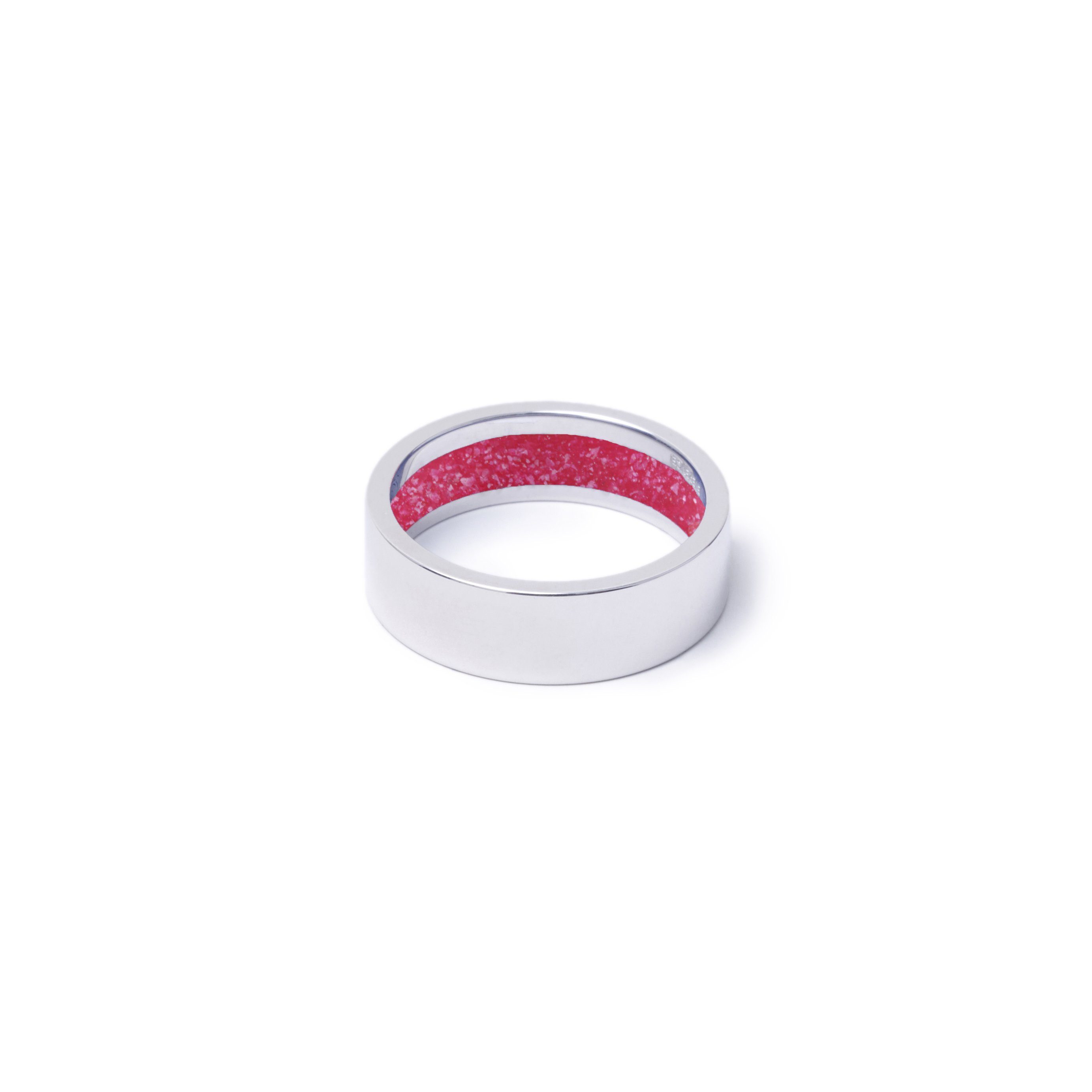 Everence Ring, 10k White Gold everence.life 6mm Scarlet 
