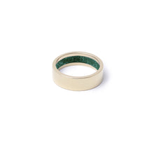 Everence Ring, 10k Yellow Gold everence.life 6mm Emerald 