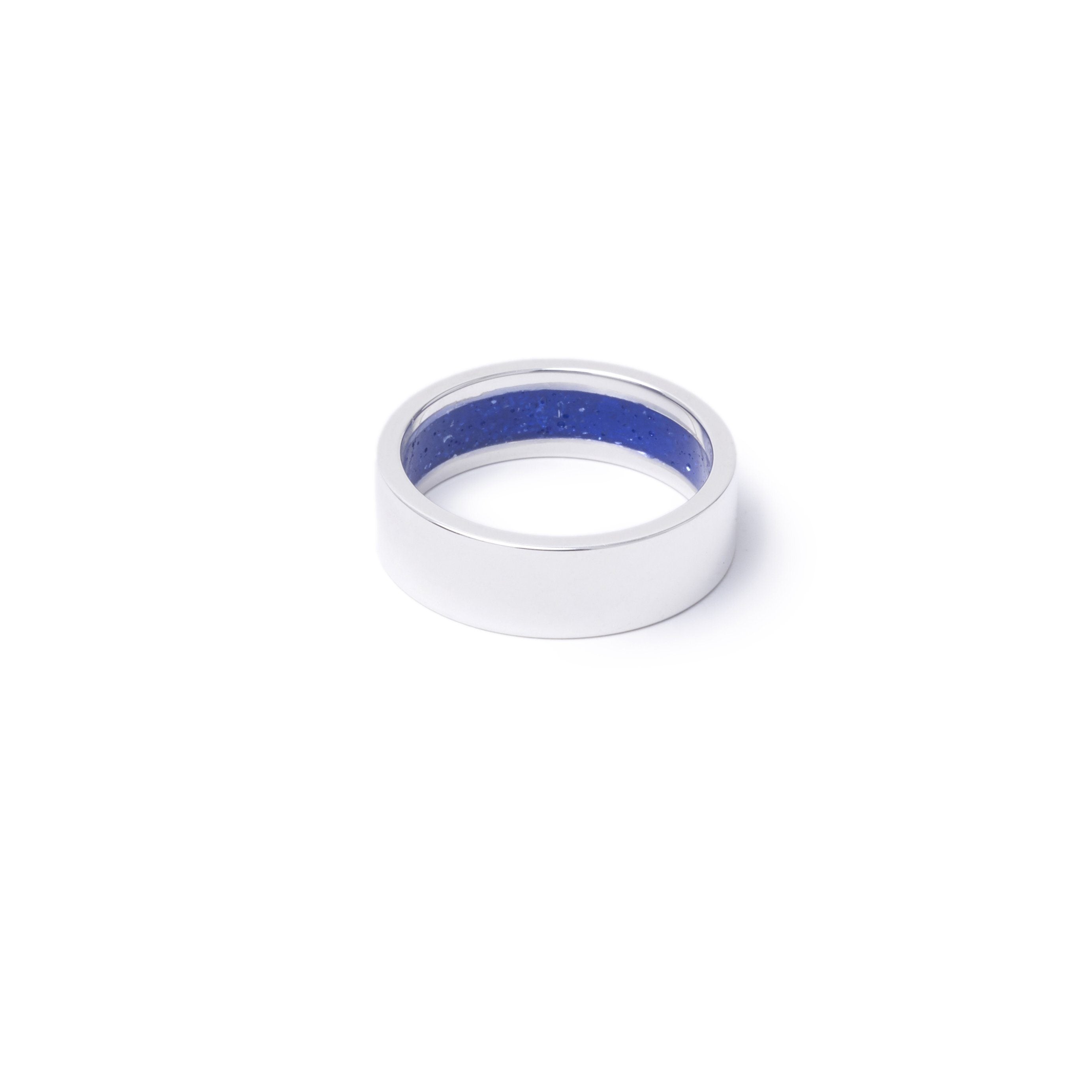 Everence Ring, Sterling Silver everence.life 6mm Sky 