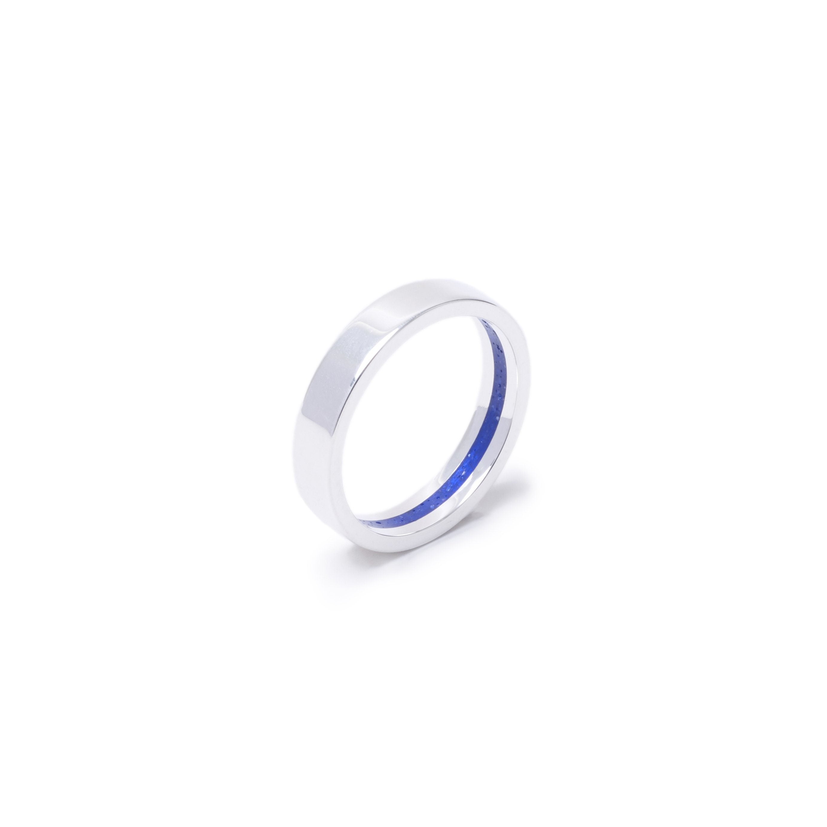 Everence Ring, Sterling Silver everence.life 4mm Sky 