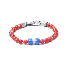 Red Sea Jasper, Two Everence Beads everence.life Blue Brummel Hook 7