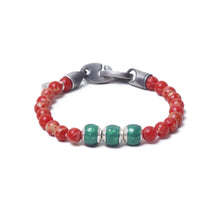 Red Sea Jasper, Three Everence Beads everence.life Green Brummel Hook 7